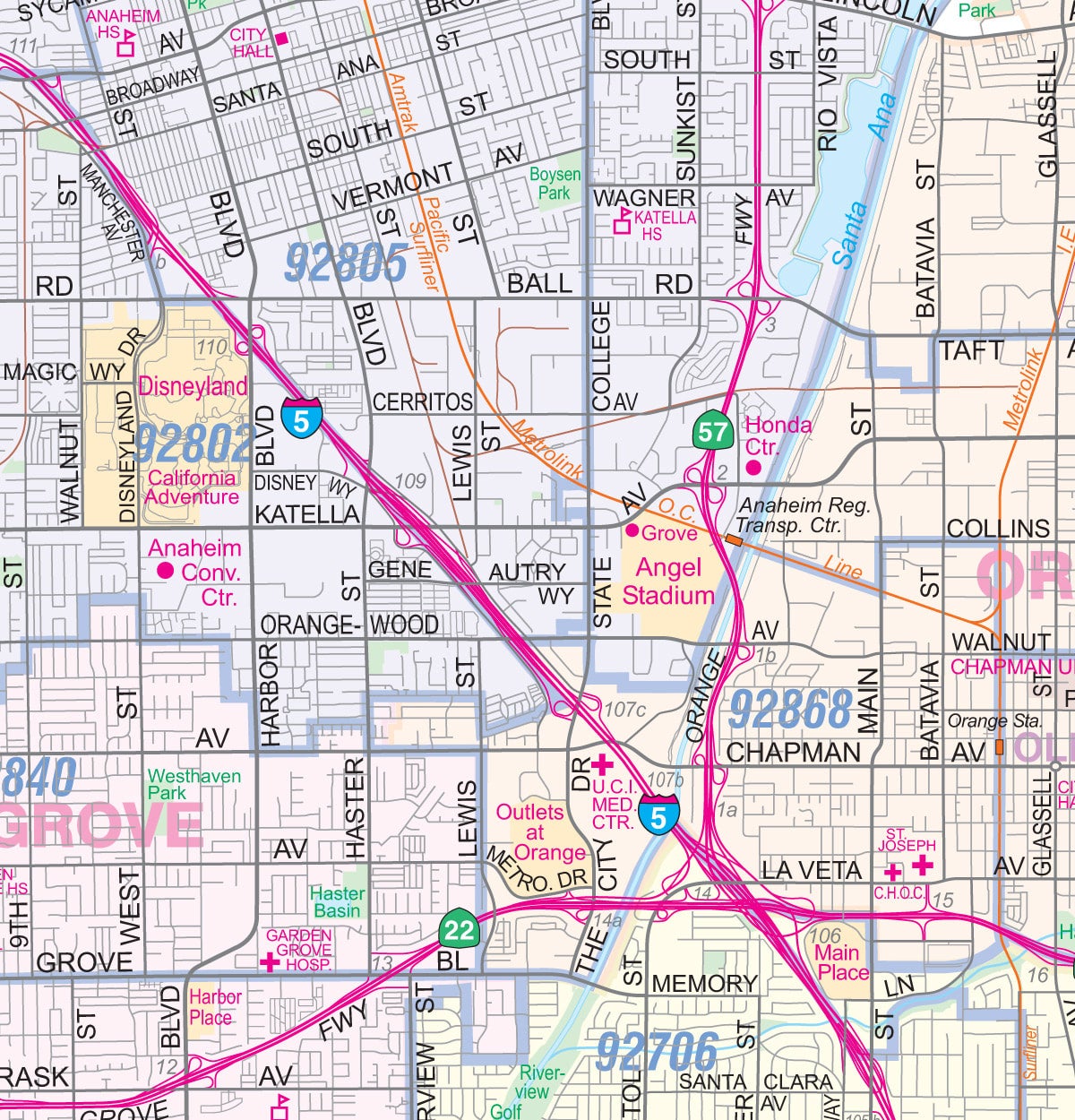 絵画 SOUTHERN CALIFORNIA ARTERIAL MAP 絵画 SOUTHERN CALIFORNIA ARTERIAL MAP 絵画 SOUTHERN